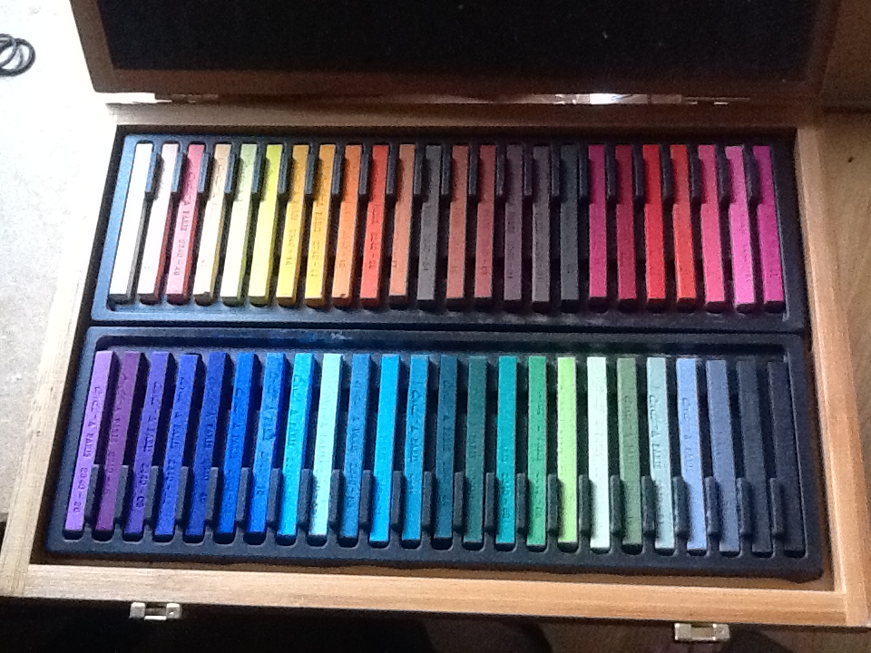 conte crayon sticks